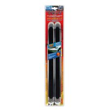 COPPIA SALVA PARAURTI ADESIVI CON TERMINALI CROMATI 495x40 mm PILOT 20603