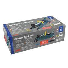 CRIC IDRAULICO A CARRELLO - 2000 KG - LAMPA 71510