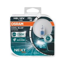 DUO BOX COPPIA DUE LAMPADINE H8 COOL BLUE INTENSE NUOVA GENERAZIONE OSRAM 64212CBN HCB