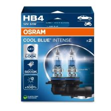 DUO BOX COPPIA DUE LAMPADINE HB4 COOL BLUE INTENSE NUOVA GENERAZIONE OSRAM 9006CBN HCB