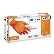 GUANTI MONOUSO IN NITRILE SENZA POLVERE FULL GRIP N85 TG XXL REFLEXX N85XXL