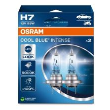DUO BOX COPPIA DUE LAMPADINE H7 COOL BLUE INTENSE NUOVA GENERAZIONE OSRAM 64210CBN-2HB