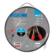 SET CAVI COLLEGAMENTO BATTERIA 250CM 12/24V 400A LAMPA 70129