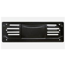 PORTATARGA 99> METALLO ANTERIORE COLORE NERO CORA 116001
