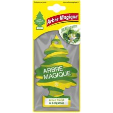 DEODORANTE AUTO ARBRE MAGIQUE AUTO GREEN FOREST & BERGAMOT 102306