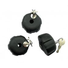 KIT COMPOSTO DA 3 POMELLI ANTIFURTO PORTABICI PERUZZO 362/3