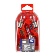KIT LAMPADINE DI RICAMBIO 11 PZ, ALOGENA H7 LAMPA 58158