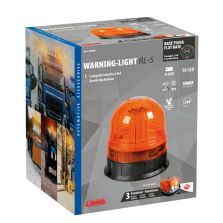LAMPEGGIANTE LUCE EMERGENZA CON LUCE ROTANTE A LED LAMPA 72998