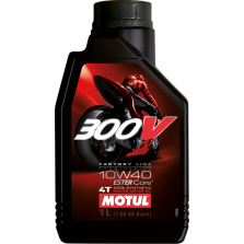 OLIO MOTORE 10W-40 PER MOTO 300V 4T FACTORY LINE 10W-40 1 LITRO MOTUL 104118
