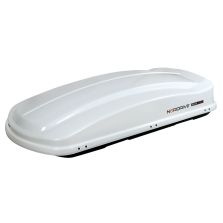 BOX AUTO BAULE DA TETTO BIANCO LUCIDO IN ABS 430LT NORDRIVE N60013