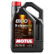OLIO 8100 X-CLEAN EFE 5W30 4 LT, OLIO SINTENTICO OV0401547-G30 BMW Longlife-04 ACEA C2 MOTUL 109471