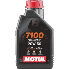 OLIO MOTO 7100 20W-50 4T 1 LITRO MOTUL 104103