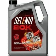 OLIO MOTORE SELENIA 20K 5LT 10W-40 PETRONAS