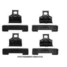 KIT ATTACCHI BMW TORING 10> TETTO LISCIO LAPREALPINA L1272