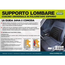 SUPPORTO LOMBARE IN MEMORY FOAM CORA 128401