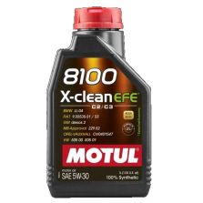 OLIO 8100 X-CLEAN EFE 5W30 1l, OLIO SINTENTICO OV0401547-G30 BMW Longlife-04 ACEA C2 MOTUL 109470