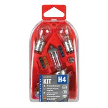 TROUSSE - KIT LAMPADINE DI RICAMBIO 11 PZ, ALOGENA H4 LAMPA 58153